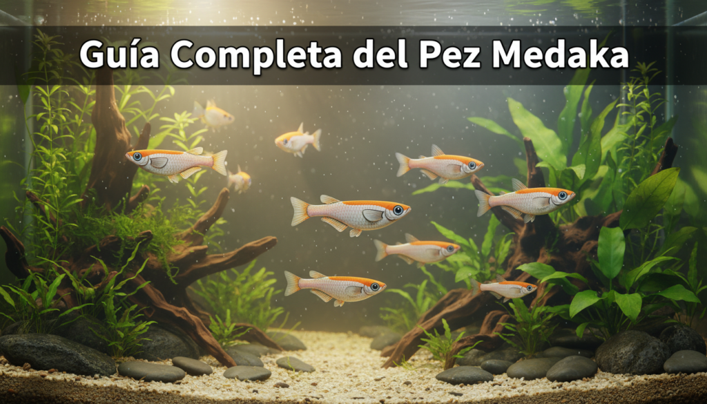 Pez medaka guía completa